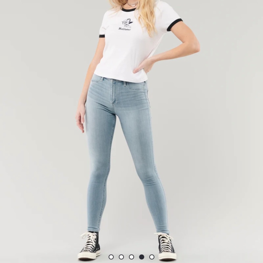 Womens high waisted skinny jeans